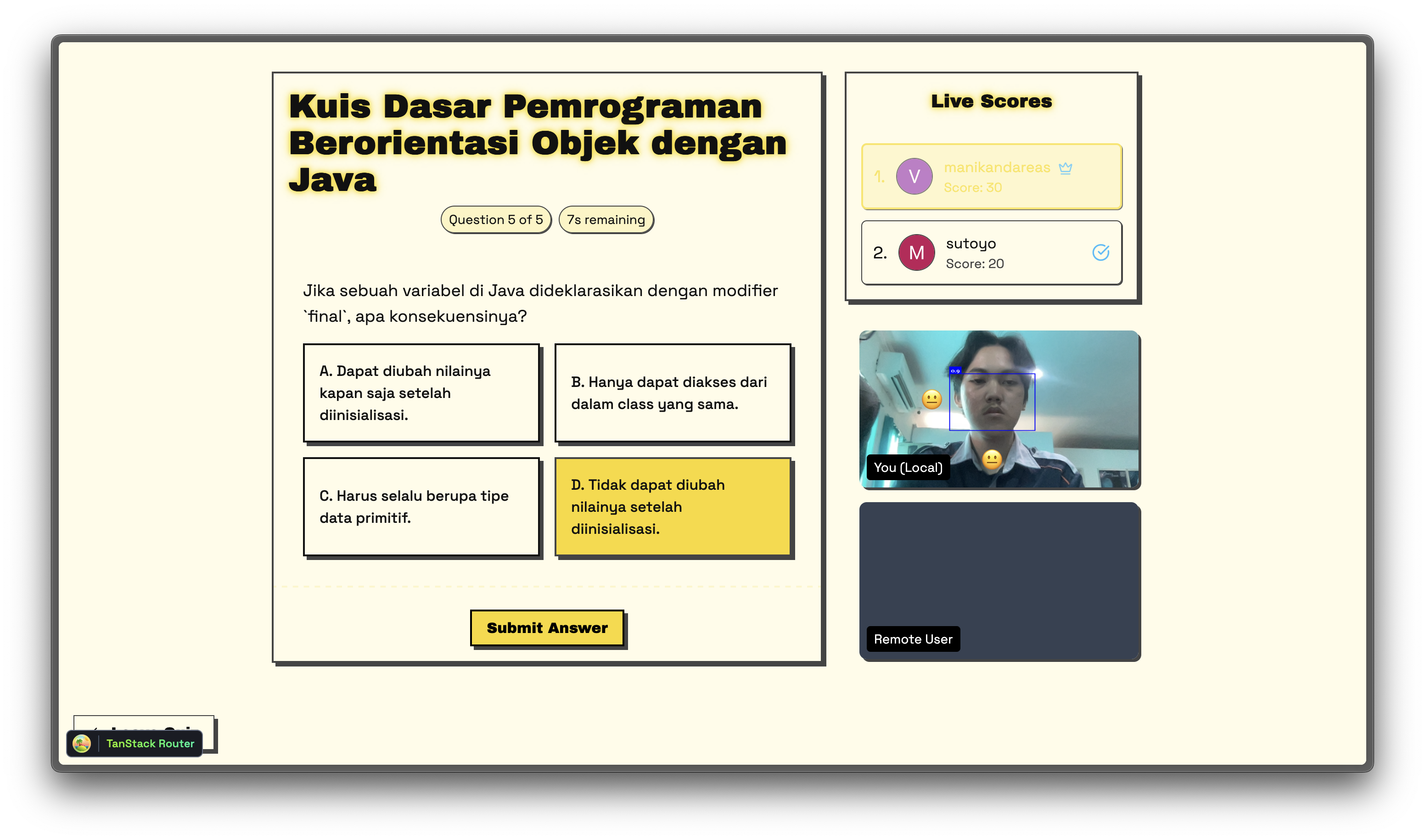 Multiplayer learning